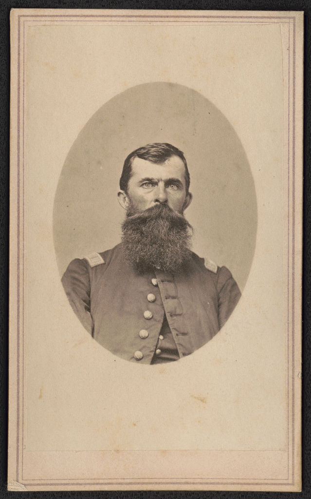 Captain Adam Gebert of Co. F, 31st Iowa Infantry Regiment